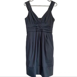 𝅺BCBGMAXAZRIA NAVY SLEEVELESS MINI DRESS SIZE 4